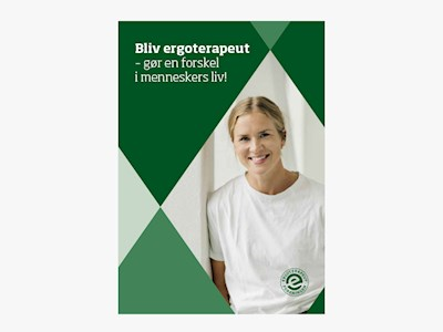 "Bliv ergoterapeut"-folder
